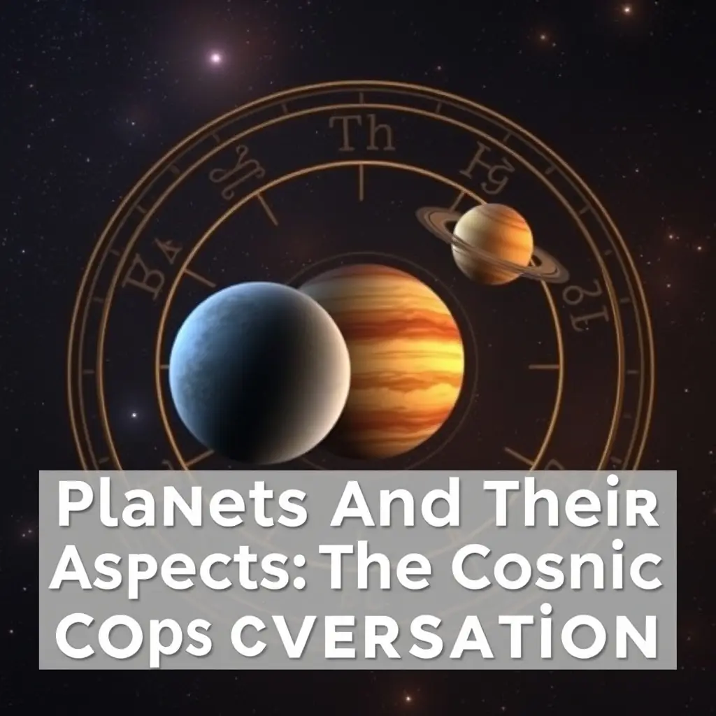 Planets and Their Aspects: The Cosmic Conversation