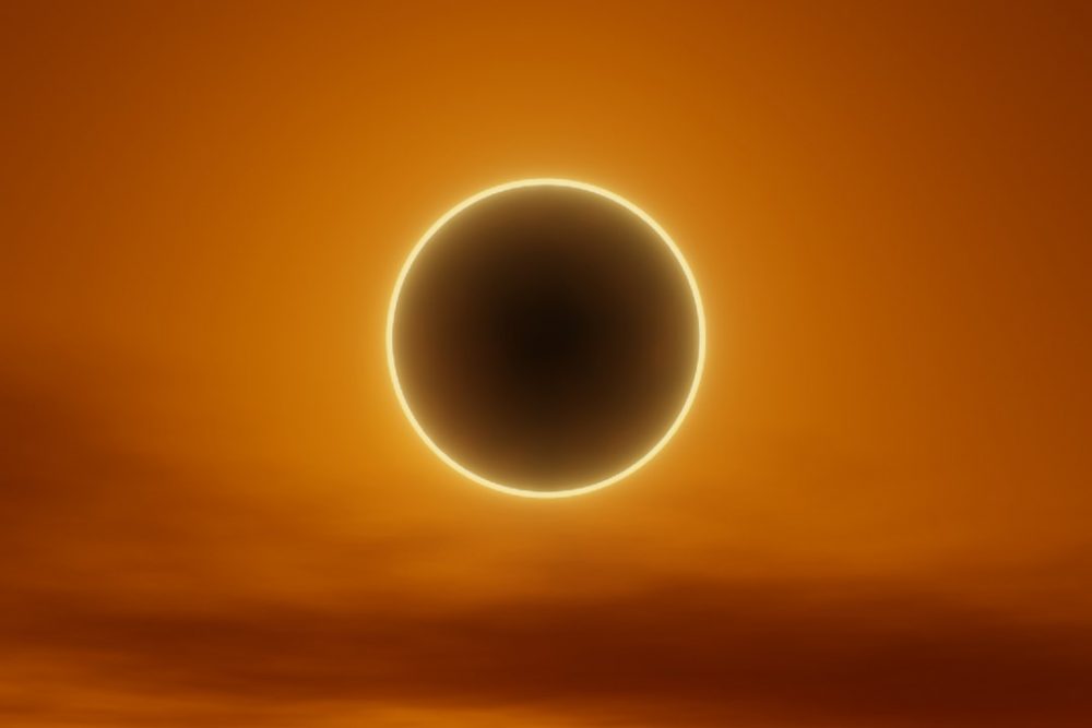 The solar eclipse meaning.